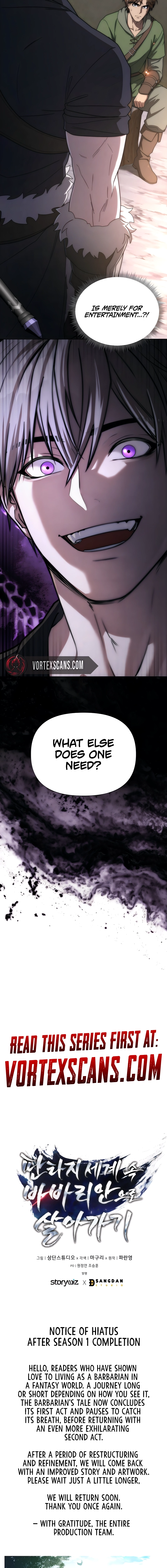 Barbarian’s Adventure in a Fantasy World Chapter 46 - S1 END Page 18
