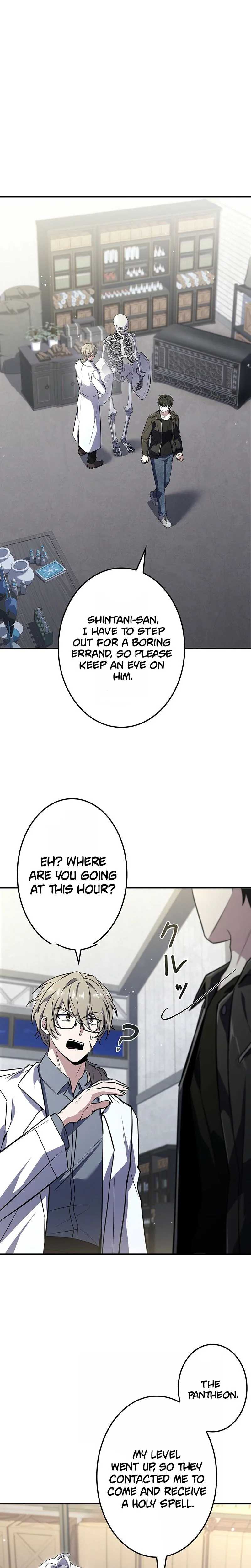 The Saint Levels Up Through Necromancy Chapter 10 Page 35