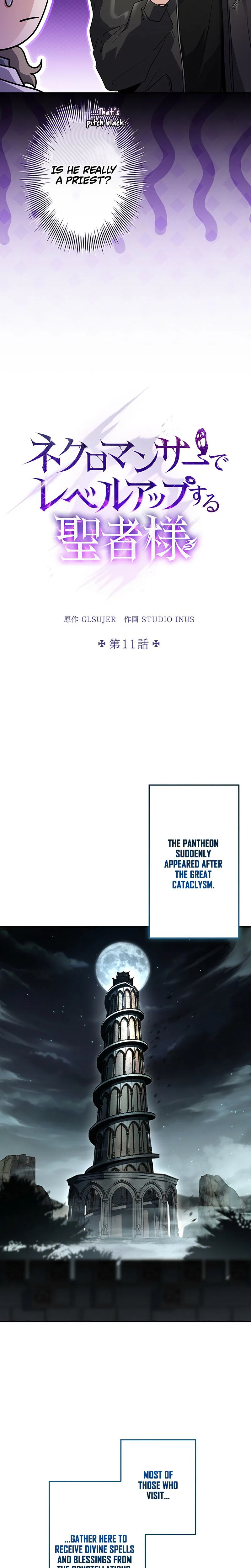 The Saint Levels Up Through Necromancy Chapter 11 Page 8