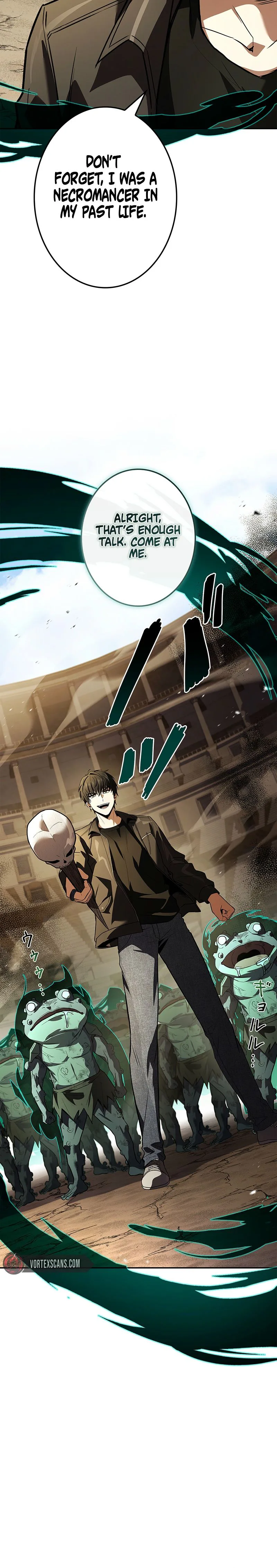 The Saint Levels Up Through Necromancy Chapter 6 Page 8