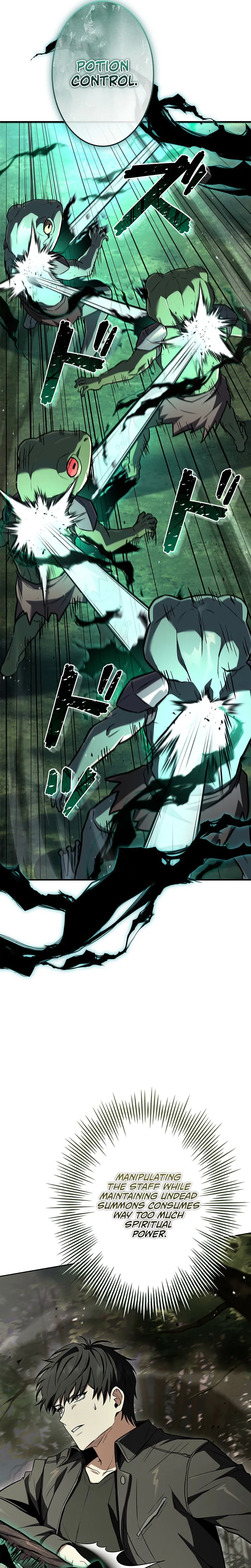 The Saint Levels Up Through Necromancy Chapter 5 Page 34