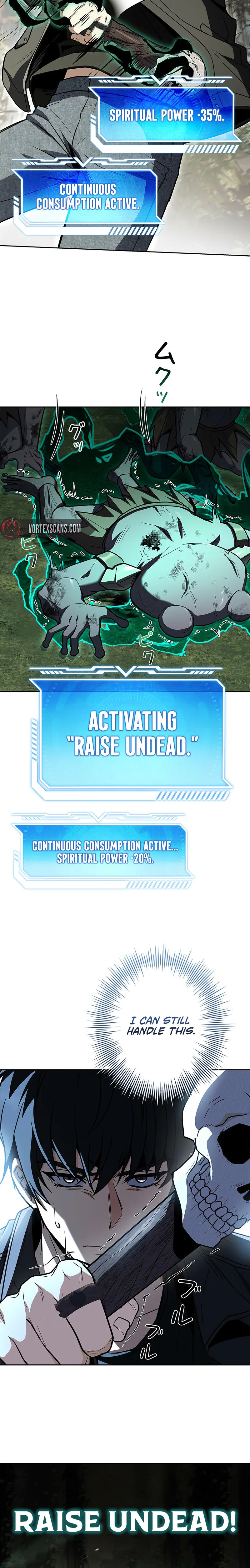 The Saint Levels Up Through Necromancy Chapter 5 Page 35